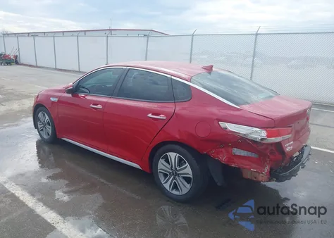 2018 Kia Optima Hybrid Ex from USA, damaged, VIN KNAGU4LE1J5022611